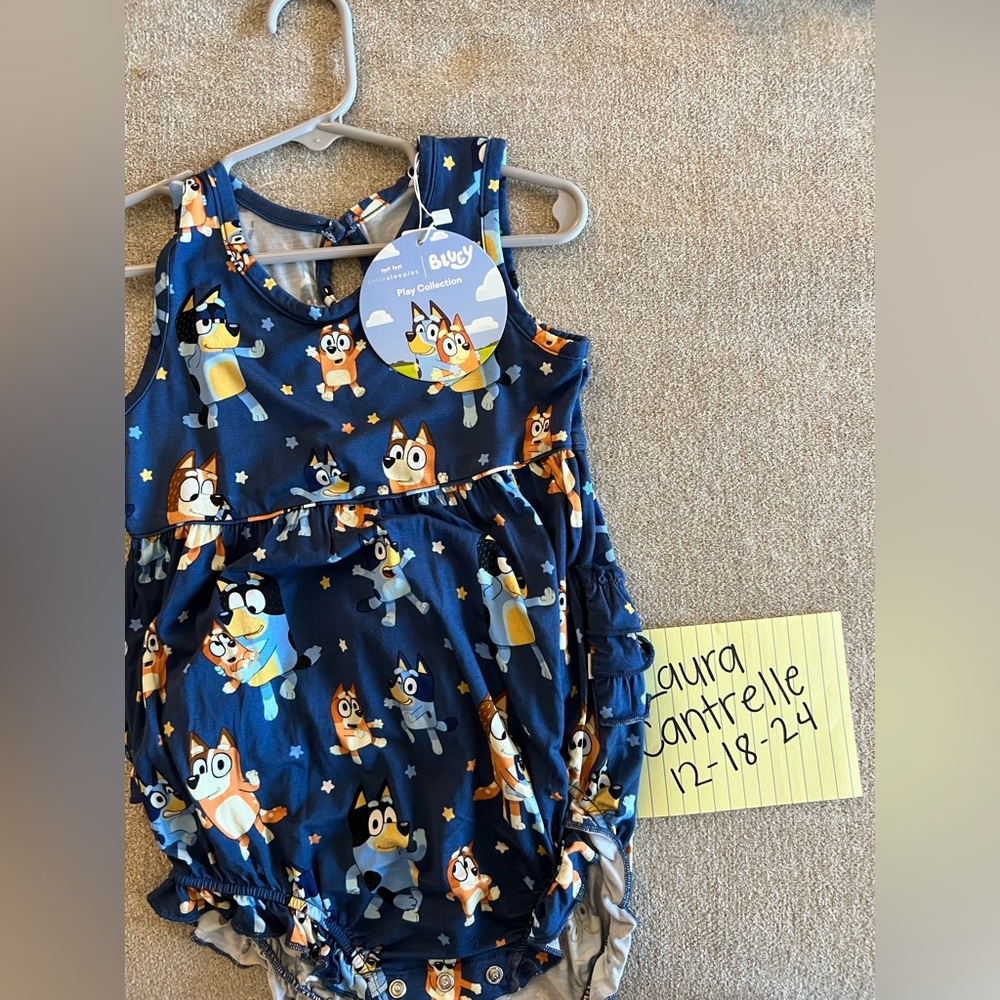 Little Sleepies Ruffle romper